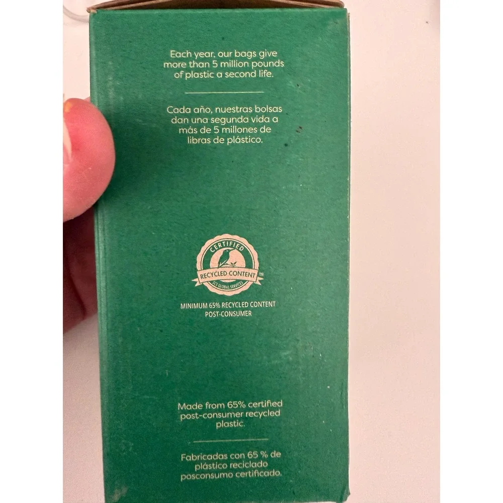 Earth Rated Unscented Dog Poop Bags 120 Count 8 Refill Rolls Green 9x13 Inch